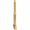 Ekena Millwork Richland Rough Sawn Timber Gable Bracket, Western Red Cedar, 48"W x 32"H x 2"D x 4"F, 16/12 Pitch GBW048X32X0204RIC00RWR - alternate 2